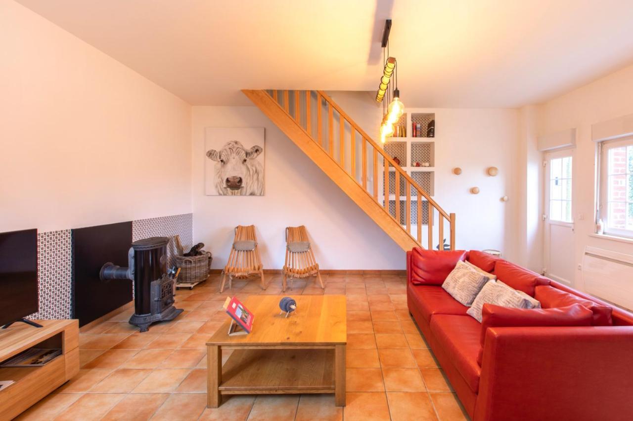Villa Tomates Cerises A La Ferme De Sorval Selvigny Exterior foto